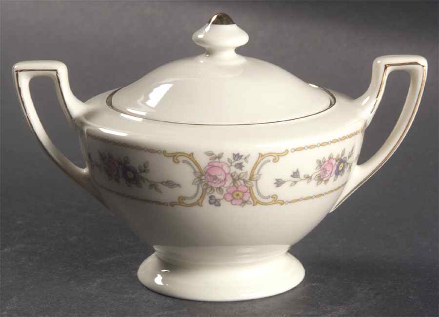 Primrose Sugar Bowl & Lid by Johann Haviland-1