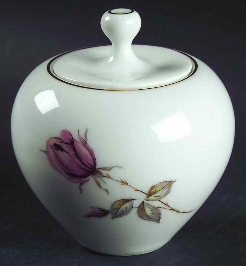 Summer Rose Sugar Bowl & Lid by Johann Haviland-1