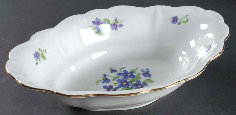 Violetta 10" Oval Vegetable Bowl by Johann Haviland-1