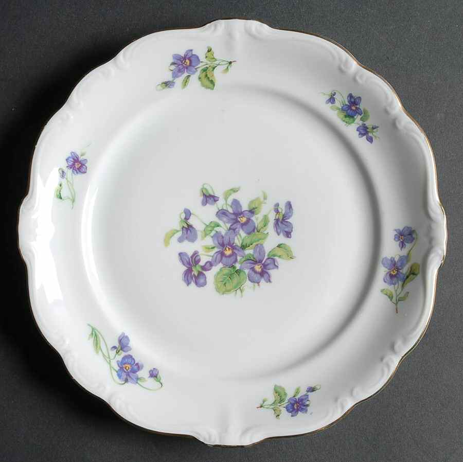 Violetta Salad Plate by Johann Haviland-1