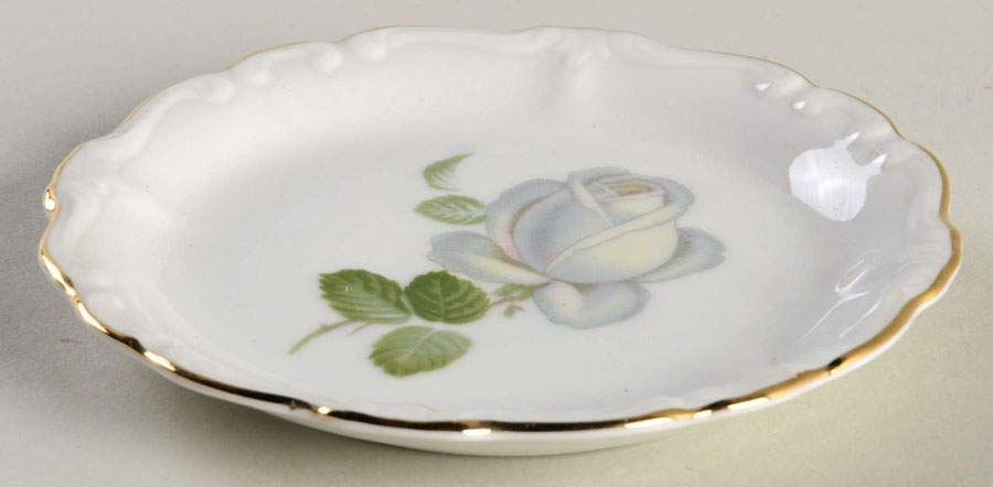 White Rose Coaster by Johann Haviland-1