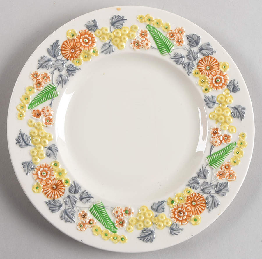 Golden Dawn Dessert/Pie Plate by George Jones & Sons-1
