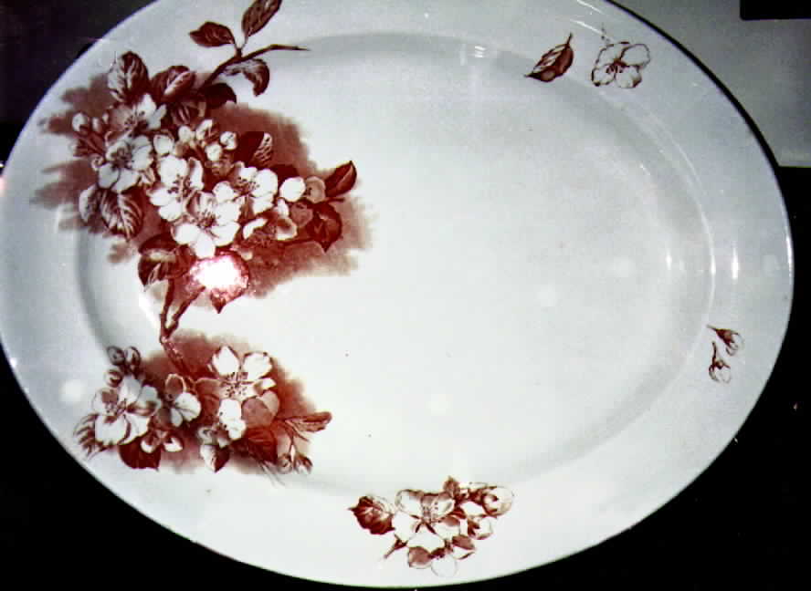 JON5 14" Oval Serving Platter by George Jones & Sons-1