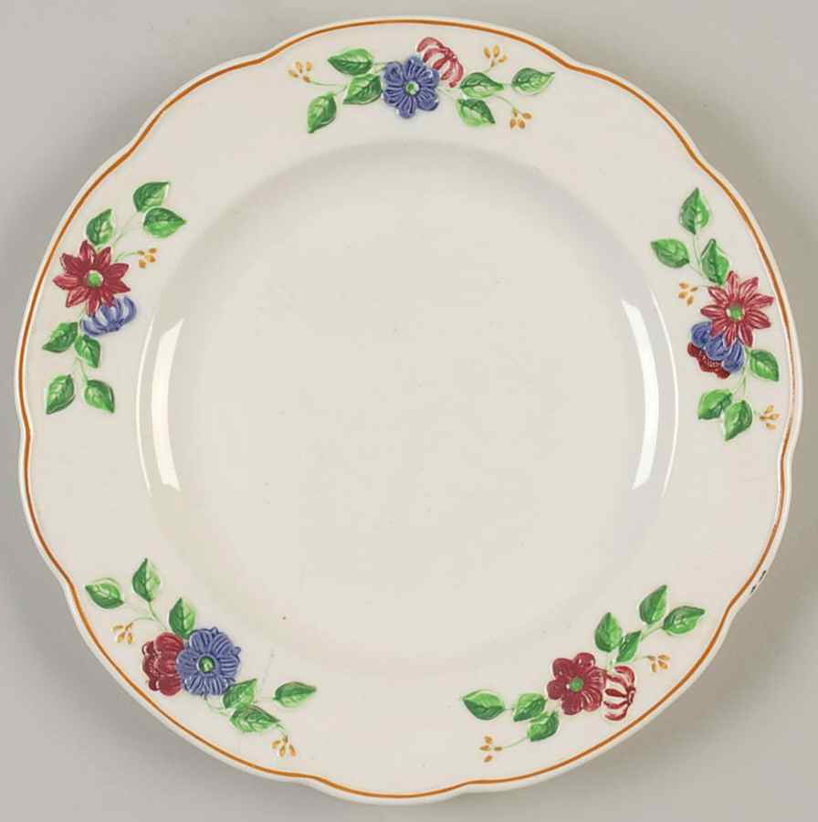 Mayflower Salad Plate by George Jones & Sons-1