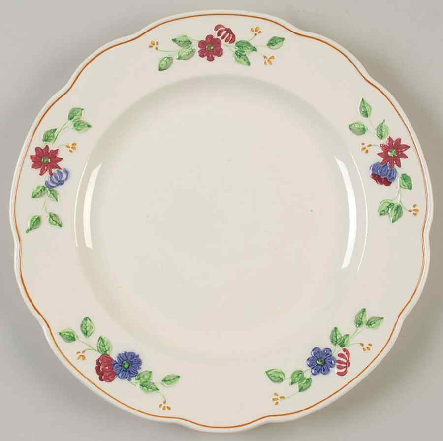 Mayflower Dinner Plate by George Jones & Sons-1