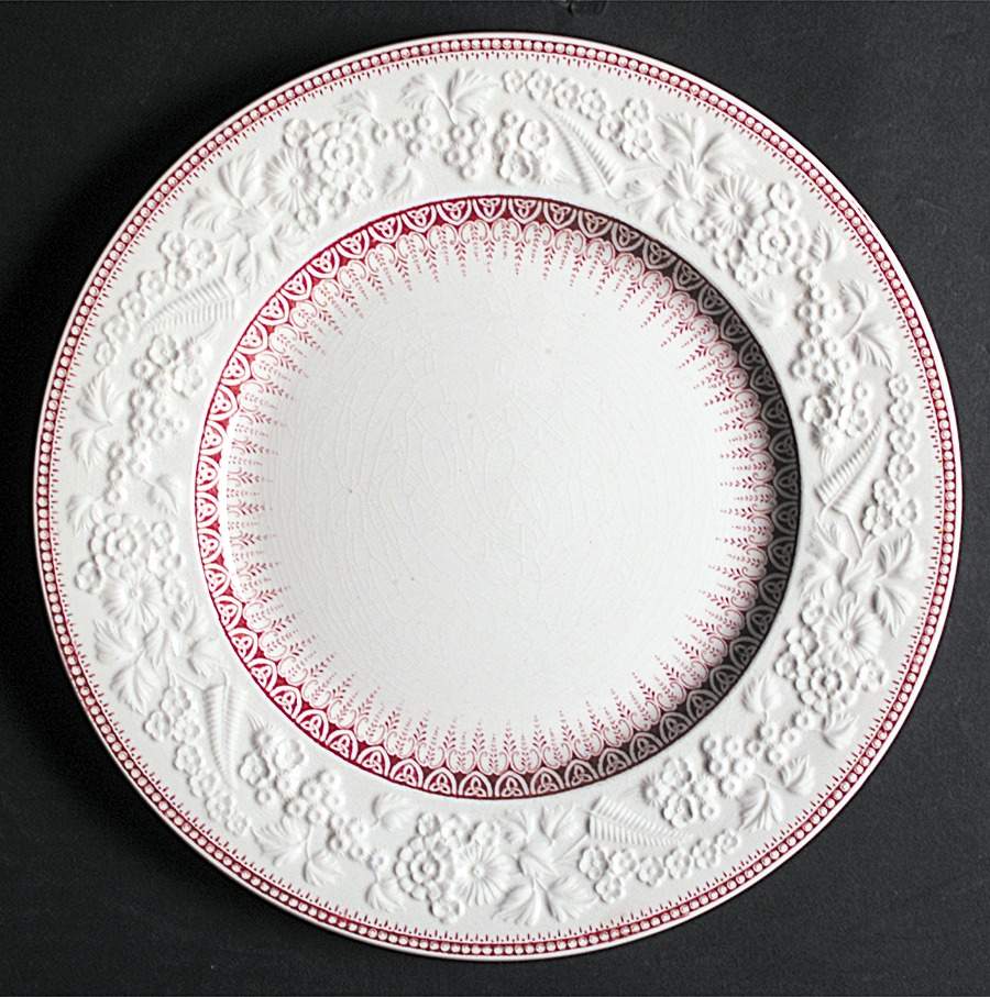Shannon Pink Dinner Plate by George Jones & Sons-1