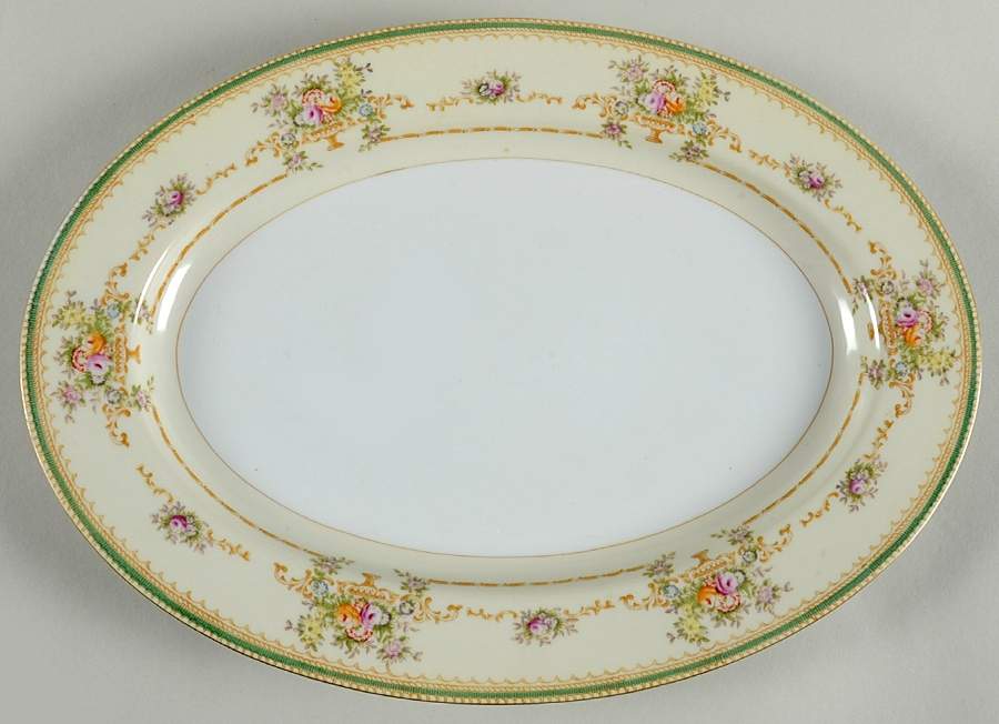 P559 14" Oval Serving Platter by Jyoto-1