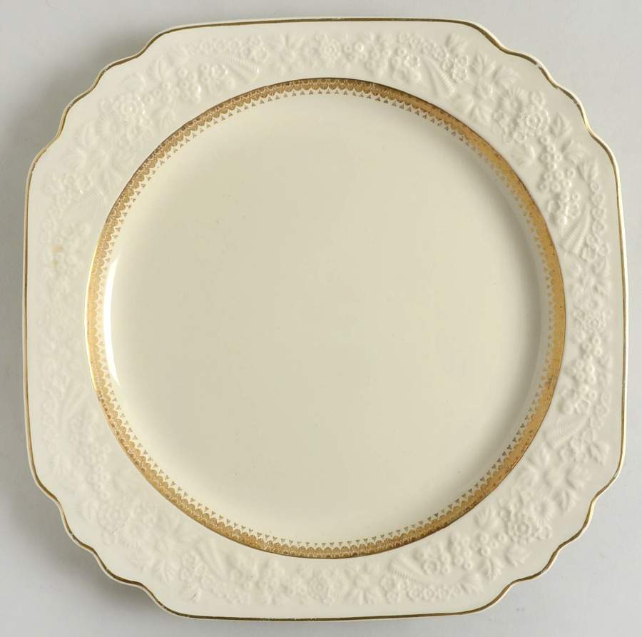 27512 13" Square Chop Plate by George Jones & Sons-1