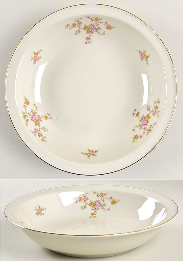 E628 9" Round Vegetable Bowl by Johann Haviland-1