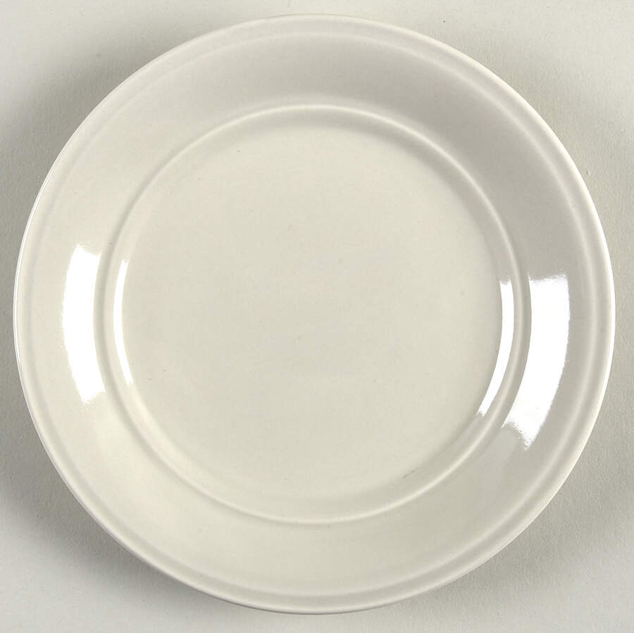 Classique Beginnings Creamy White Salad Plate by JCPenney-1