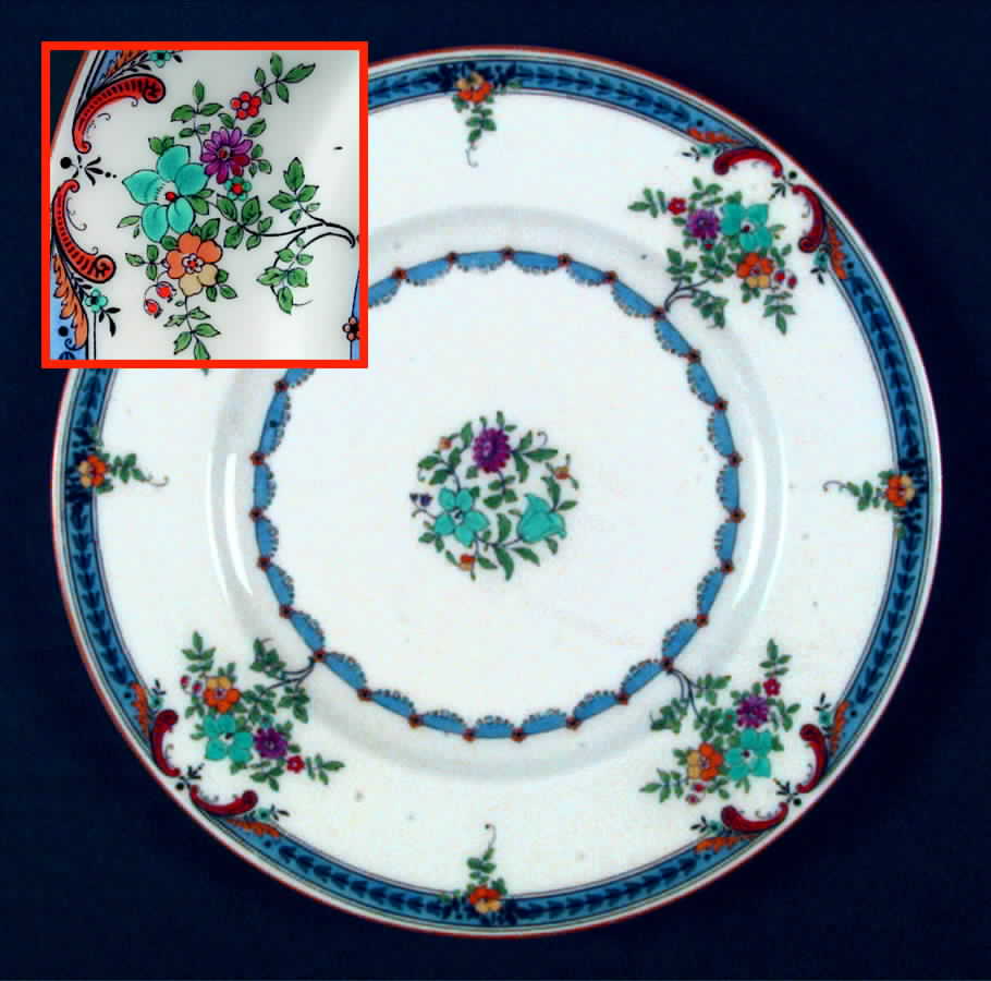 Wellesley Salad Plate by George Jones & Sons-1