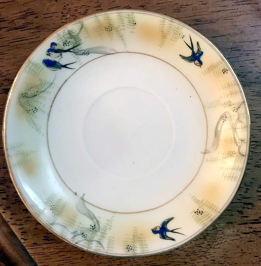 SKJ2 Saucer for Demitasse Cup by Saji & Kariya Co-1