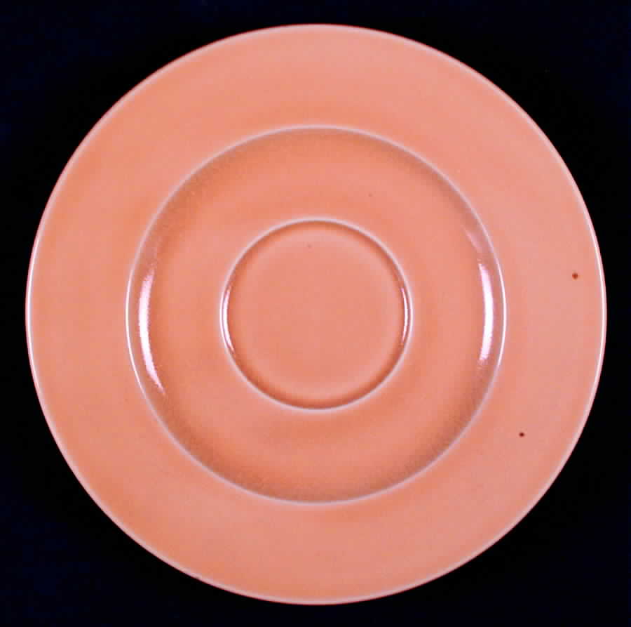 Basique Peach (Orange) Jumbo Cup & Saucer Set by Jars-France-1