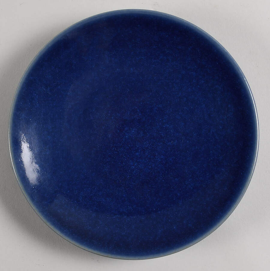 Provencal Blue Salad/Dessert Plate by Jars-France-1