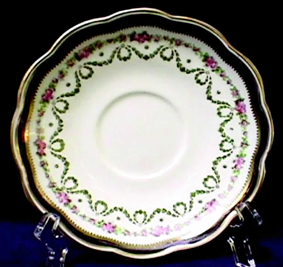 19182 Saucer by George Jones & Sons-1