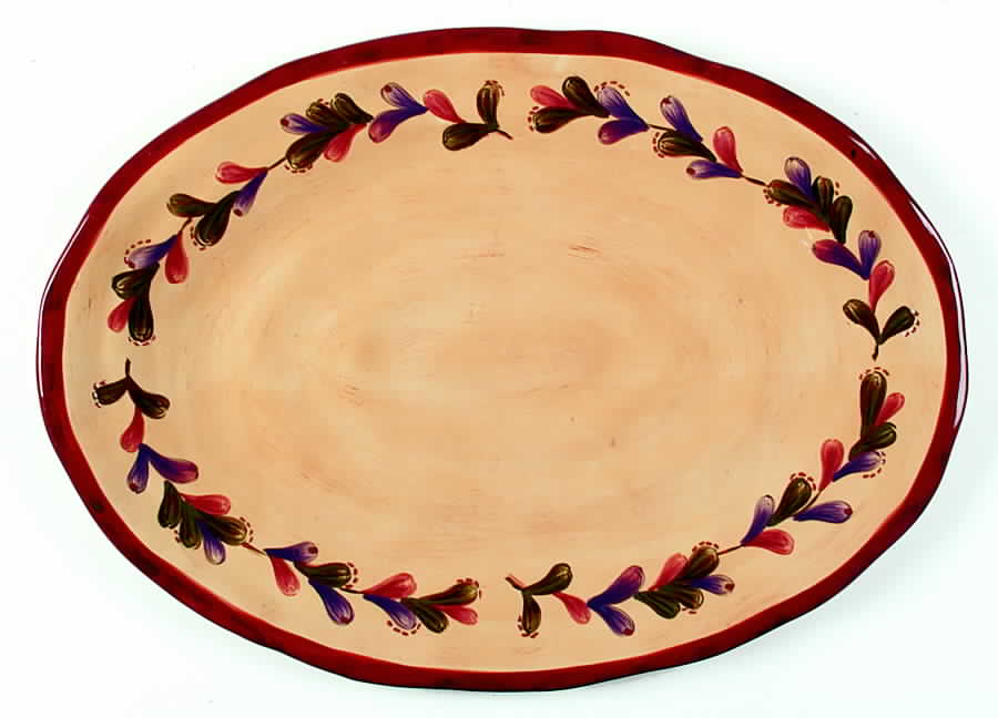 Tuscan Dreams (No Olives) 20" Oval Serving Platter by JCPenney-1