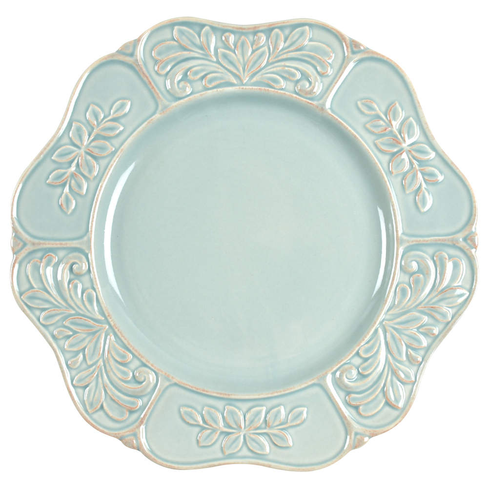 Isabella Blue Dinner Plate by JCPenney-1