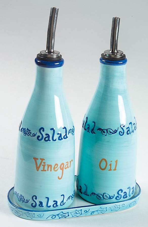 Sets To Go Salad Vinegar & Oil Drizzle Set on Tray by JCPenney-1