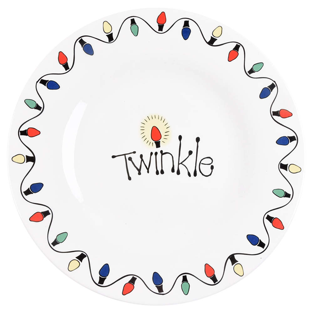 Twinkle Dinner Plate by JCPenney-1