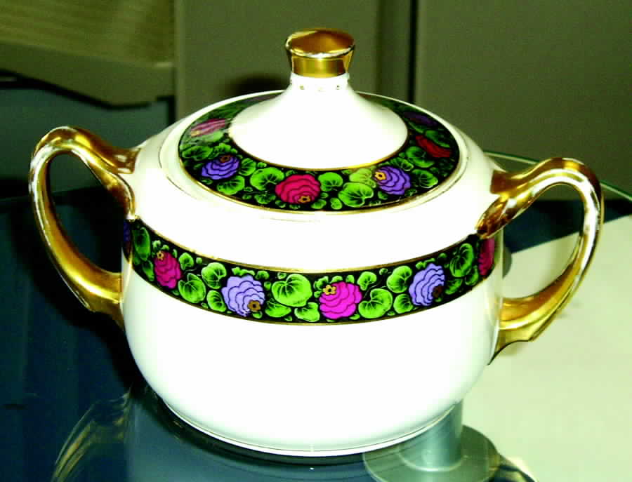 Nora Sugar Bowl & Lid by J.Z&Co.-1
