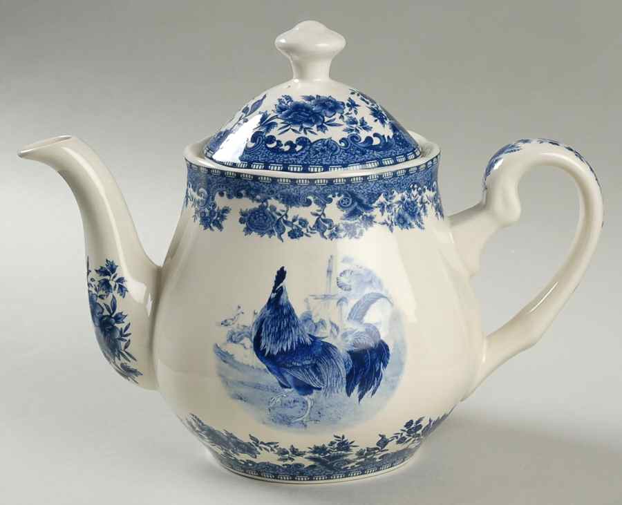 William James Farmyard Teapot & Lid by Jay Import-1