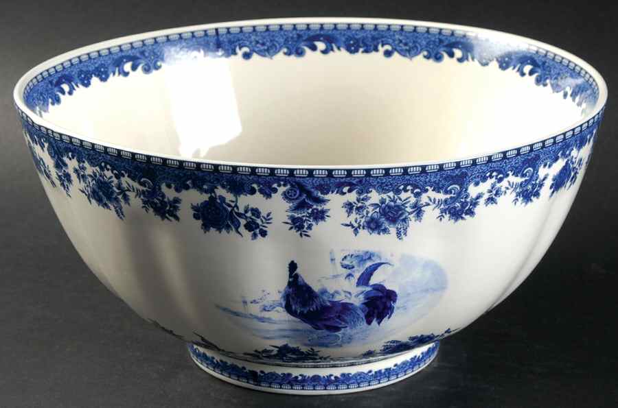 William James Farmyard 8" Salad Serving Bowl by Jay Import-1