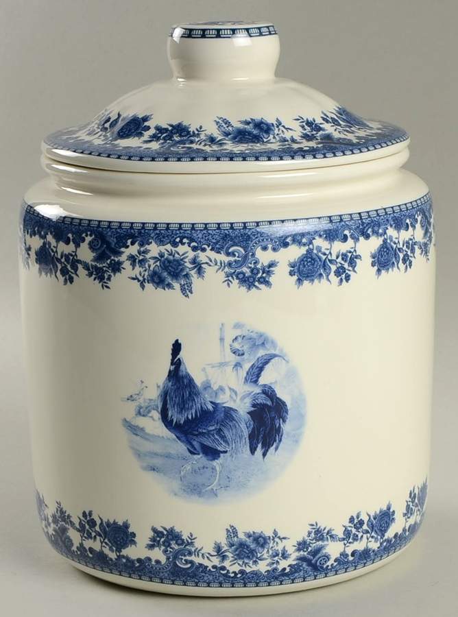 William James Farmyard Medium Canister & Lid by Jay Import-1