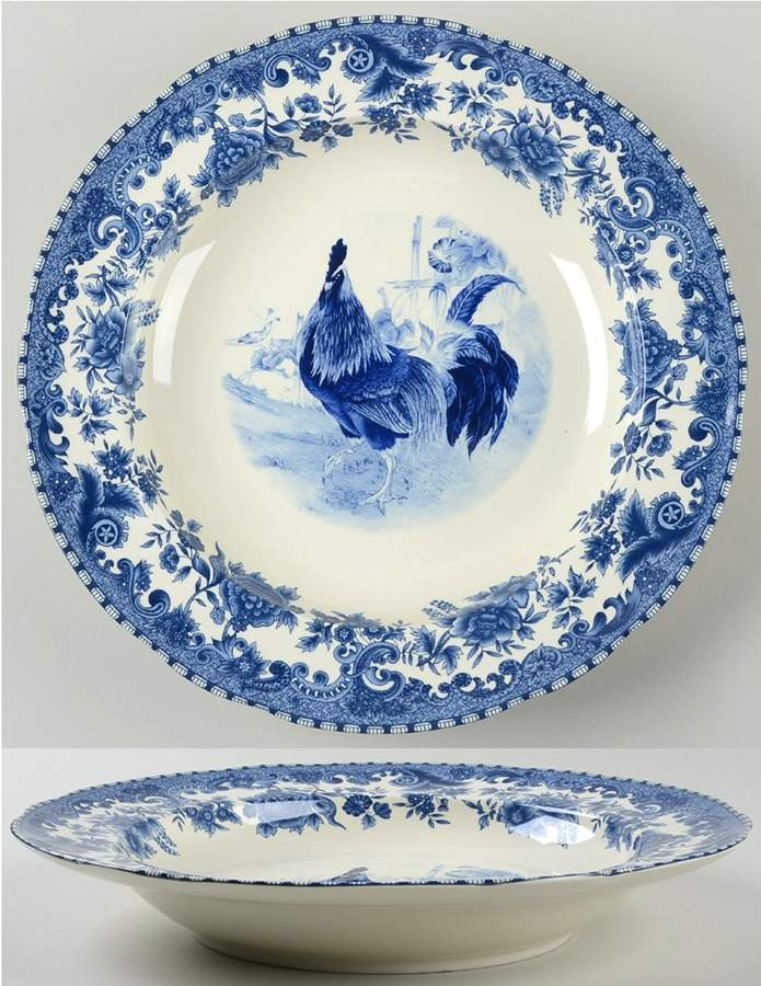 William James Farmyard 12" Pasta Serving Bowl by Jay Import-1