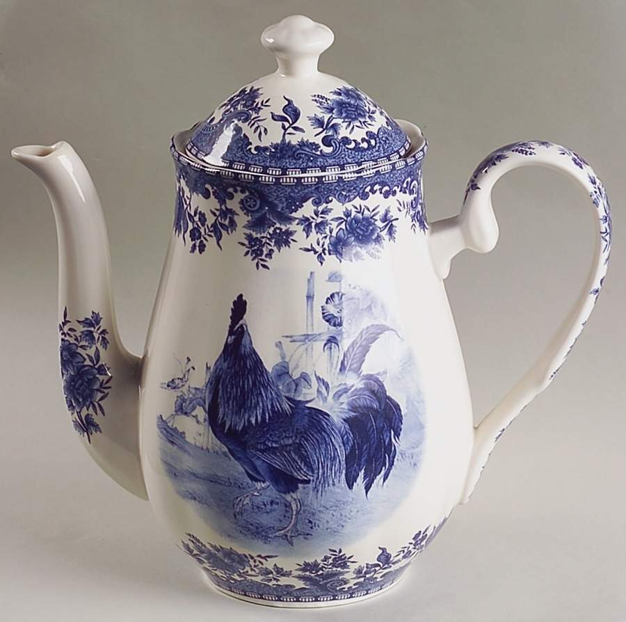 William James Farmyard Coffee Pot & Lid by Jay Import-1
