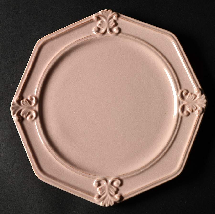 Vintage Pink Salad Plate by JCPenney-1