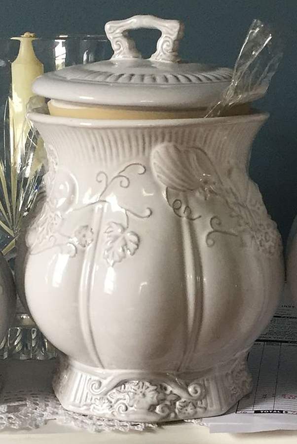 Serenade Medium Canister & Lid by Jane Seymour-1