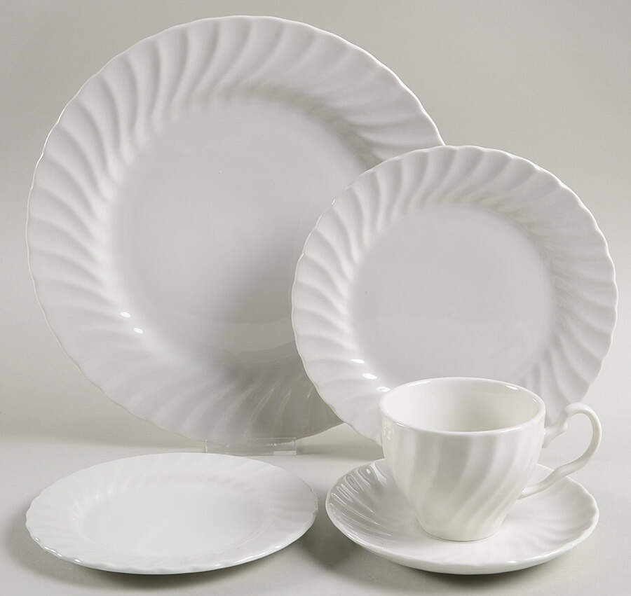 Regency (England 1883 Stamp, Made in China) 5 Piece Place Setting by Johnson Brothers-1