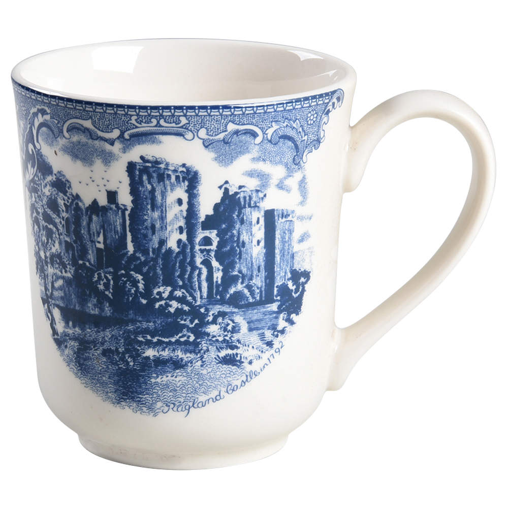 Old Britain Castles Blue (England 1883 Stamp) Mug by Johnson Brothers-1