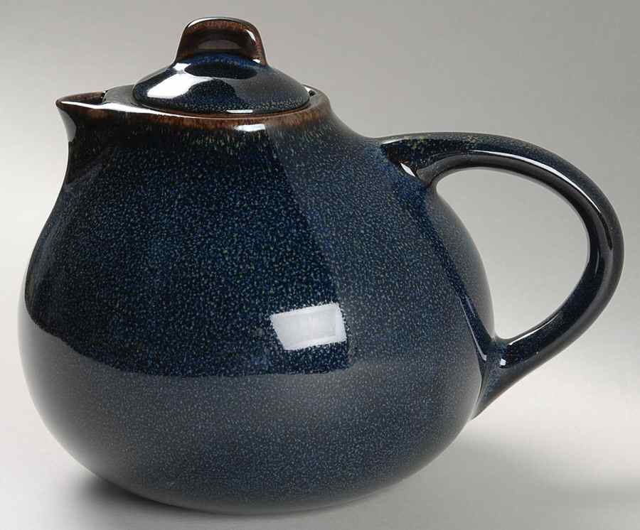 Tourron Indigo Teapot & Lid by Jars-France-1
