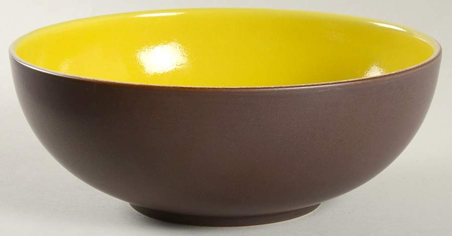 Tourron Citron (Lemon Yellow) 9" Pasta Serving Bowl by Jars-France-1