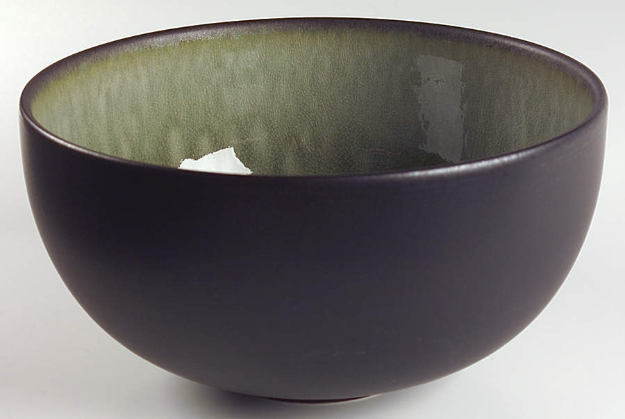 Samoa Vert (Green) 9" Round Vegetable Bowl by Jars-France-1