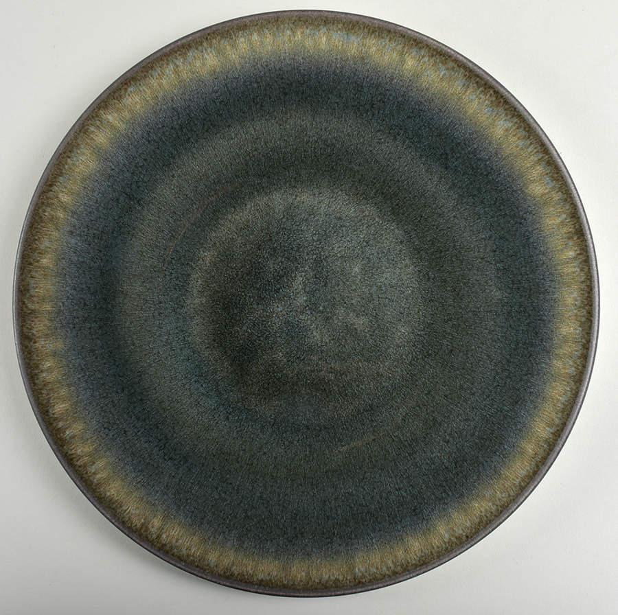 Samoa Vert (Green) Service Plate (Charger) by Jars-France-1