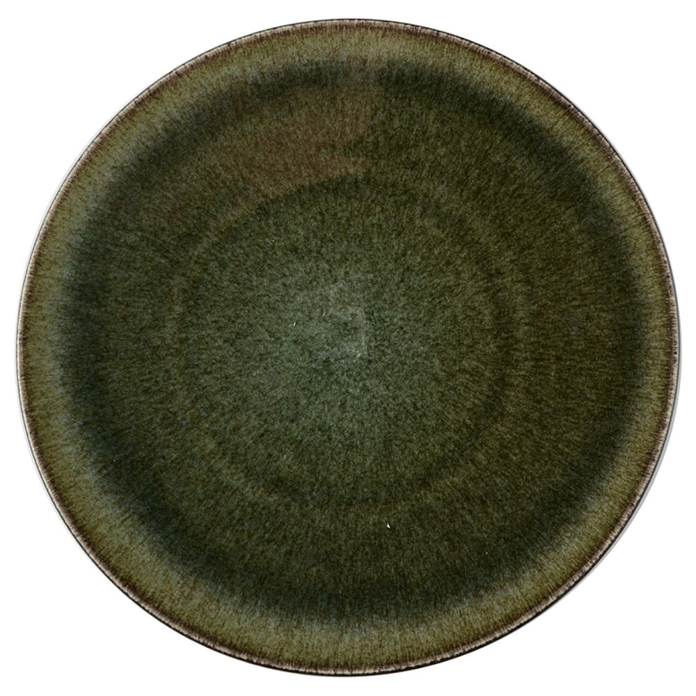 Samoa Vert (Green) Dinner Plate by Jars-France-1