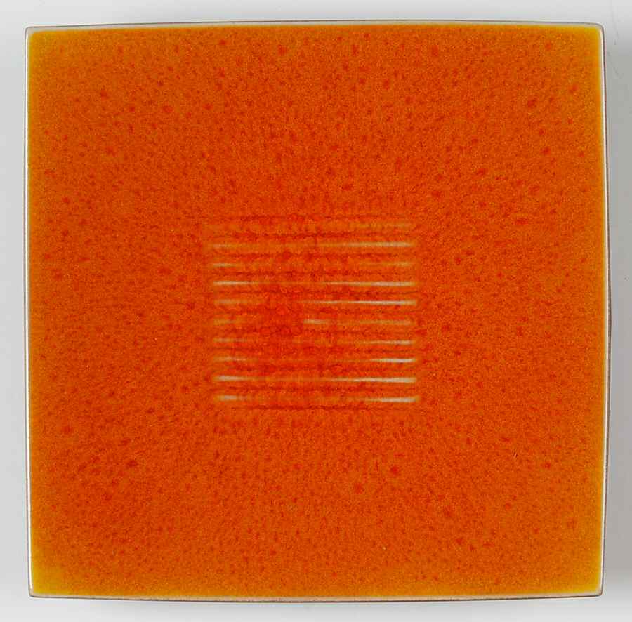 Toba Orange Salad/Dessert Plate by Jars-France-1