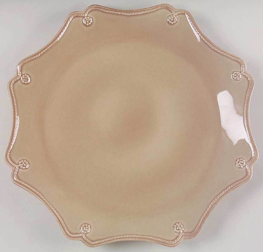 Berry and Thread Cappucino Brown Service Plate (Charger) by Juliska Ceramics-1