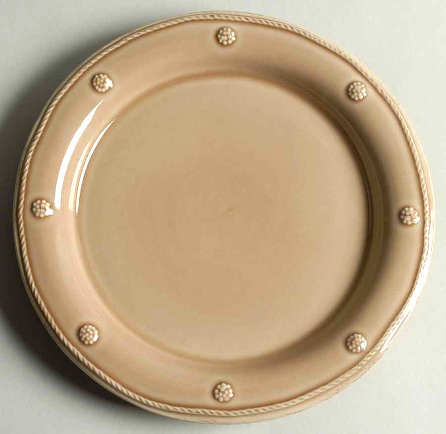 Berry and Thread Cappucino Brown Salad/Dessert Plate by Juliska Ceramics-1