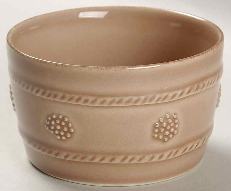 Berry and Thread Cappucino Brown Ramekin by Juliska Ceramics-1