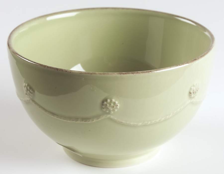 Berry and Thread Pistachio Green Coupe Cereal Bowl by Juliska Ceramics-1