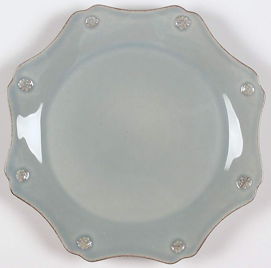 Berry and Thread Ice Blue Salad/Dessert Plate by Juliska Ceramics-1