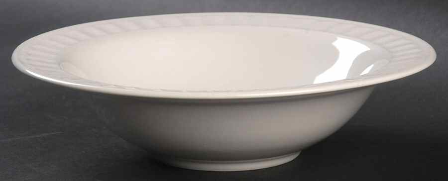 Coventry White Rim Soup Bowl by JCPenney-1