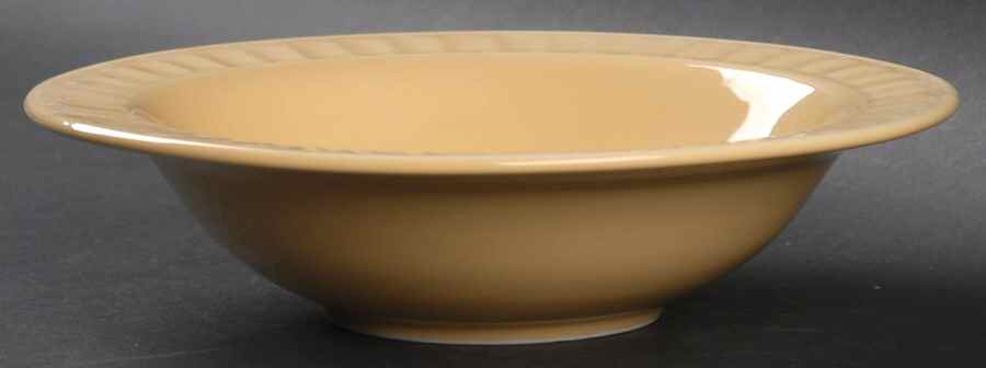Coventry Yellow Rim Soup Bowl by JCPenney-1