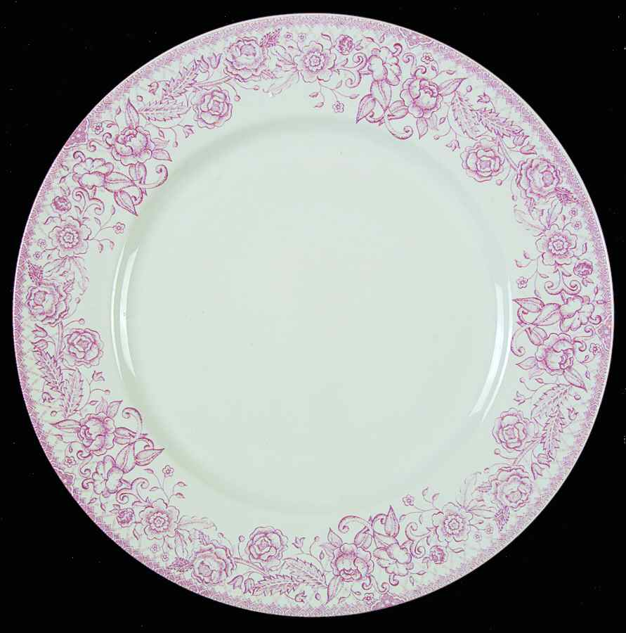 Petite Rose Red Dinner Plate by JCPenney-1