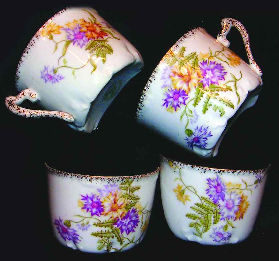 JRL1 Flat Cup & Saucer Set by J R Limoges-1