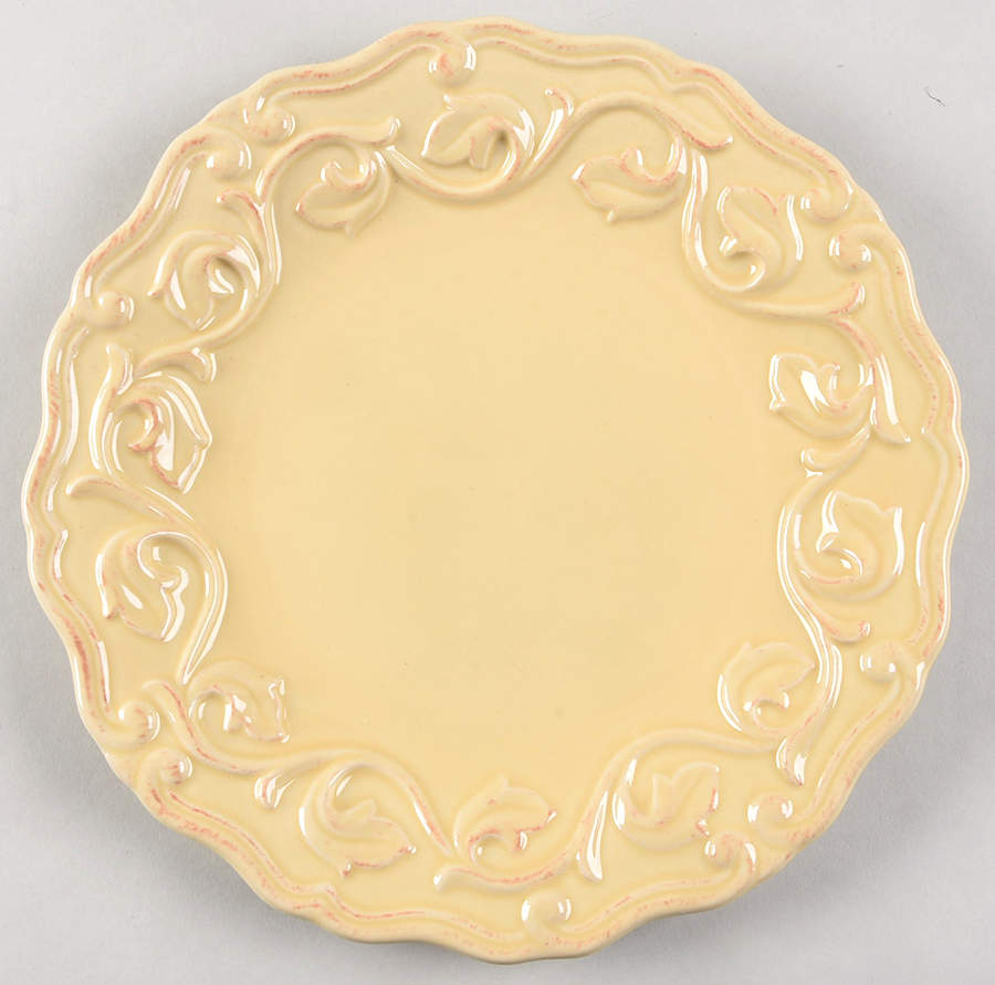 Felice Yellow Salad Plate by JCPenney-1
