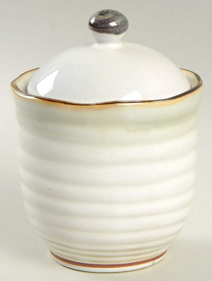 Chromatics Black Sugar Bowl & Lid by JCPenney-1